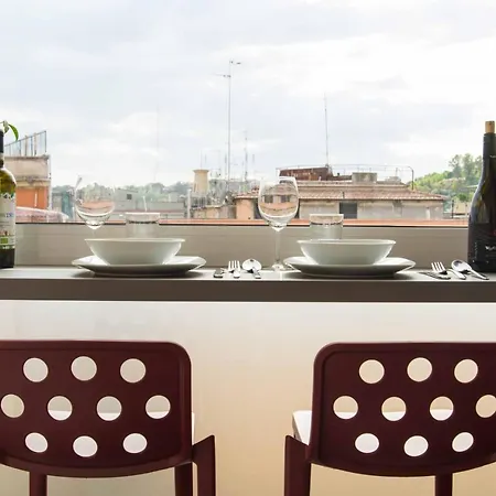 Konukevi Terrazza Giuliana Rooftop Roma